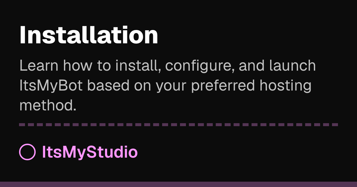 Installation